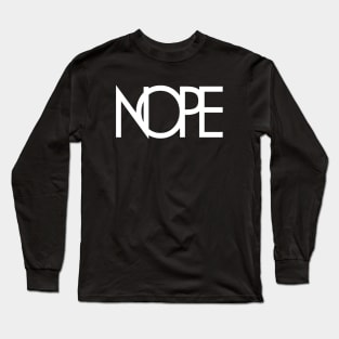 NOPE2 Long Sleeve T-Shirt